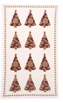 Vera Bradley Throw Blanket Holiday Tree Cottage Cream 80 X 50 Inch New Sealed. Fixed Price $29.00.