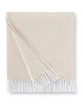 Sferra Terzo Throw 51X71 Sand Luxury Blanket 100% Cotton. Fixed Price $126.00.