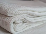 100% Cotton Woven Blanket Breathable & Lightweight White. Fixed Price $24.99.