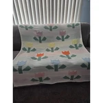 Pillowfort Tulip Knit Throw Blanket Pastel Floral 48X58 Kids Spring Target. Fixed Price $19.99.