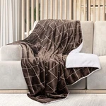 Mon Chateau 60" X Serenity Flannel Throw 70", Timberline Plaid. Fixed Price $28.74.