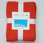 Room Essentials Solid Microfleece Bed Blanket Twin Xl 66" 90" Zap Red, New! S26. Fixed Price $22.50.