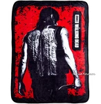 Amc The Walking Dead Daryl Dixon Wings Plush Soft Fleece Throw Blanket 45"X60". Fixed Price $29.95.