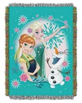 Northwest Frozen Woven Tapestry Throw Blanket, 48" X 60", Fever. Fixed Price $28.49.