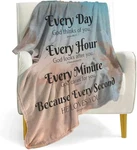 Bible Verse Blanket With Inspiratal Thoughts And Prayers-. Fixed Price $38.99.