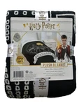 Harry Potter Hogwarts Soft Plush Throw Blanket 60" X 90" Jay Franco - Black (1). Fixed Price $49.95.