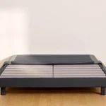 Casper Upholstered Bed Frame - King Gray. Fixed Price $300.00.
