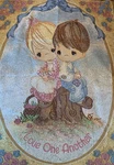 Vtg Precious Moments Love One Another Throw Blanket Boy Girl Northwest Company. Fixed Price $62.39.