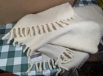 Blanket/shawl/throw, Lopi Wool, Handspun, Handwoven Finland. Fixed Price $99.00.