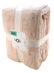 New Ugg Novah King Size 110" 96" Himalayan Salt Color Luxury Plush Blanket. Fixed Price $169.99.