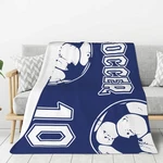 City Keen Soccer Blanket - Soft And Comfy Flannel Bedding 50"X40", 2. Fixed Price $20.30.