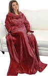 Catalonia Wearable Blanket With Sleeves And Pocket, Cozy Soft Fleece Mink Micro. Fixed Price $39.82.