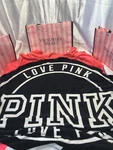 Victorias Secret Pink Fleece Light Weight Blanket Coral. Fixed Price $42.62.
