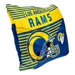 Northwest Los Angeles Rams Nfl Velvet Pillow 16" X , Stripes. Fixed Price $24.99.