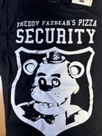 Five Nights At Freddys Fazbears Pizza Security Shirt Size Large New. Fixed Price $19.99.