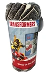 Transformers 46"X60" Glow In The Dark Throw Blanket Megatron Might New W/ Tags. Fixed Price $22.79.