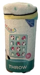 New Squishmallows Plush Fleece Throw 46IN X 60IN Teal. Fixed Price $23.99.