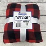 New Snuggie The Original Wearable Blanket With Sleeves Red Buffalo Plaid. Fixed Price $21.33.
