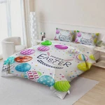 3D Cuts Easter Egg Festival Quilt Cover Bedding Sets Pillowcases. Fixed Price $79.21.
