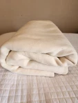 Sferra 100% Cotton Blanket Made Portugal Cream RN17415 Luxury California King. Fixed Price $180.00.