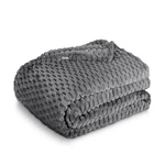 Bare Home Microplush Waffle Textured Blanket. Fixed Price $33.99.