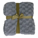 Gramercy Park Luxe Faux Fur Gray Throw Blanket Soft Plush. Fixed Price $34.88.