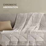 Madison Park Windom Lightweight Down Alternative Blanket With Satin Trim. Fixed Price $23.75.