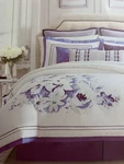 Charisma Luxury King Duvet Set Alfresco Blue White Shams Bedskirt New. Fixed Price $149.00.