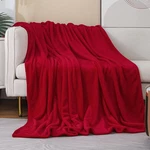 Jiahannha Red Throw Blanket Decorations Thin Fleece 50"X60",SUPER Soft. Fixed Price $22.25.