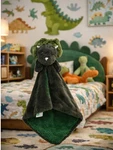 Dinosaur Green Baby Lovey Blanket Security Soft Nursery Comfort Toy. Fixed Price $26.98.