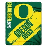 Oregon Ducks Ncaa Northwest Co 50X60 Painted Fleece Throw Blanket. Fixed Price $24.99.