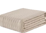 Lauren Ralph Classic Cotton Blanket, King- Taupe. Fixed Price $79.99.