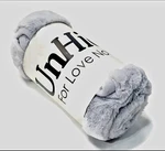 Unhide For Love Not Fur 50 X 60 Inch Lil' Marshmallow Blanket - Silver New. Fixed Price $69.95.