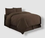 Southshore Fine Linens Brown Full/queen Duvet Cover 3-PIECE Set. Fixed Price $29.42.