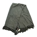 Surya Throw Blanket Charcoal Metallic Tilda Bedroom Fray Acrylic 50X60. Fixed Price $34.94.