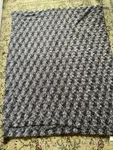 Vince Camuto Faux Rabbit Fur 50X60 Blanket Throw Pale Pink Black Gray Soft. Fixed Price $45.00.