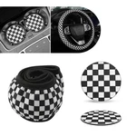 Mly Checkered Steering Wheel Cover Black And White, Anti-slip &. Fixed Price $23.07.