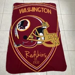 Northwest Fleece Throw Blanket Washington Redskins (original Logo) EST-1932. Fixed Price $40.50.