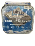 Cooling Throw Blanket By Bliss Bedding 50 X 60 (4 Ft) Light Gray New. Fixed Price $24.99.