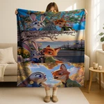 Zootopia Judy Hopps & Nick Wilde Have Hug Fleece Blanket. Fixed Price $25.00.