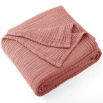 Muslin Blanket 100% Cotton Throw Summer Large 50" X 60" For Bed Couch.... Fixed Price $52.17.