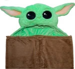 Disney Star Wars Mandalorian Baby Yoda The Child Soft Warm Hooded Blanket 30X50. Fixed Price $15.00.