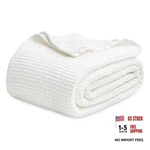 Bedsure Gentlesoft 100% Cotton Blanket King Size For (104" X 90") 01 White. Fixed Price $81.33.