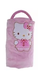 New- Sanrio Pink Holiday Hello Kitty Throw Blanket 60" X 45". Fixed Price $38.00.