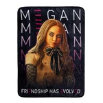 M3GAN "friendship Has Evolved" Raschel Throw Blanket 45 X 60 Inches. Fixed Price $19.99.