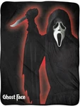 Movie Ghostface Super Soft Plush Fleece Throw Blanket 46" X 60". Fixed Price $32.30.