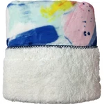 Simple Design Watercolor Paintbrush Plush Fleece & Sherpa Throw Blanket. Fixed Price $29.88.