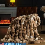 Cozy Bubble Blanket Plush Faux Fur Soft Warm Sleep Throw Anti-static Gift New. Fixed Price $56.53.