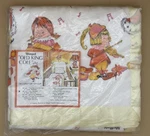 Vintage Riegel Old King Cole Large Crib Blanket 36 X 50 Satin Binding Nos. Fixed Price $35.99.
