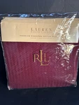 Lauren Ralph Premium Ringspun Cotton Blanket Herringbone Weave King. Fixed Price $85.00.
